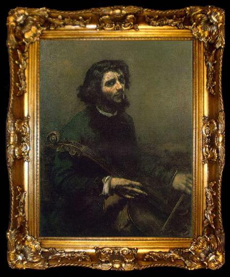 framed  Gustave Courbet Gustave Courbet, ta009-2